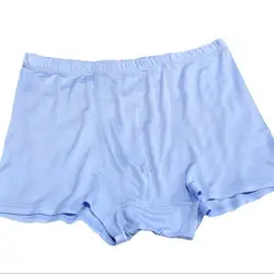 Male 100% real silk panties,  silk trunk breathable flat feet shorts 4 wire knitting silk boxers