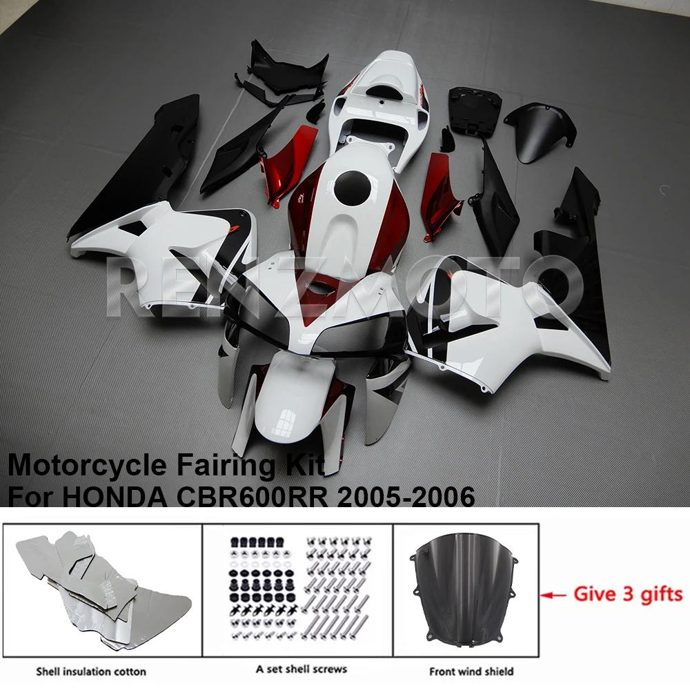 

For HONDA CBR600RR 2005-2006 Fairing H0605-108a Motorcycle Kit Body Kits Decorative Plastic Guards Accessories Shells