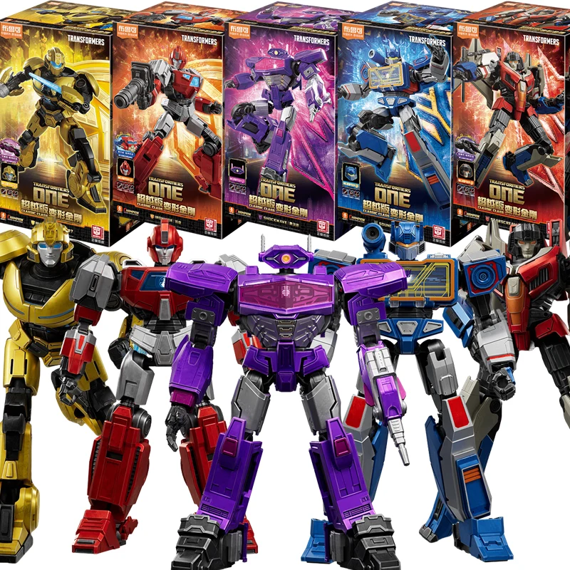 BLOKEES Original SHOCKWAVE SOUNDWAVE IRONHIDE Starscream B-127 Bumblebee Transformation ONE Classic Class Action Figure Toy Gift