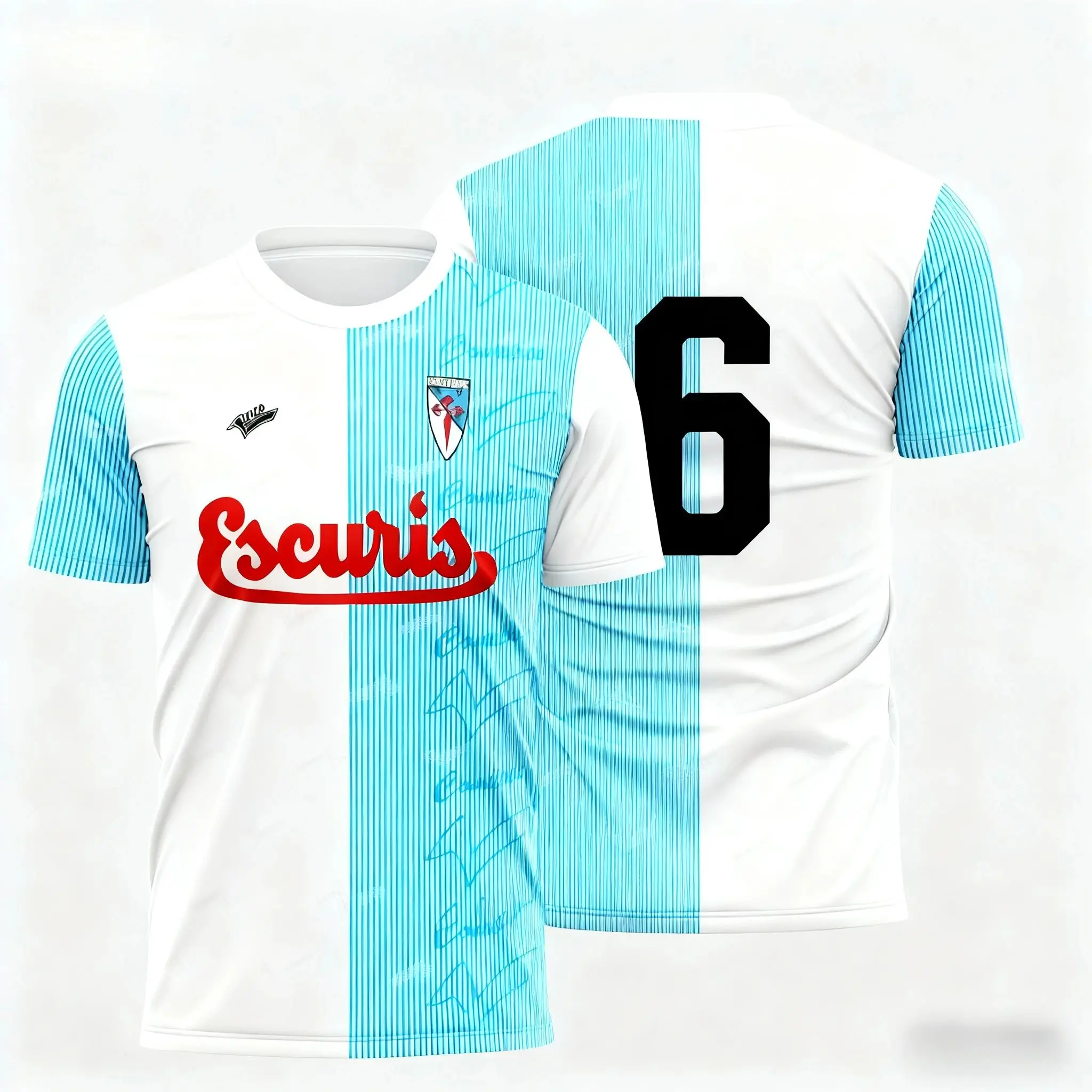 レトロカジュアルTシャツは快適で通気性があり、スペインのサッカーファンに適しており、毎日の通勤に適しています。カップルスタイルです。