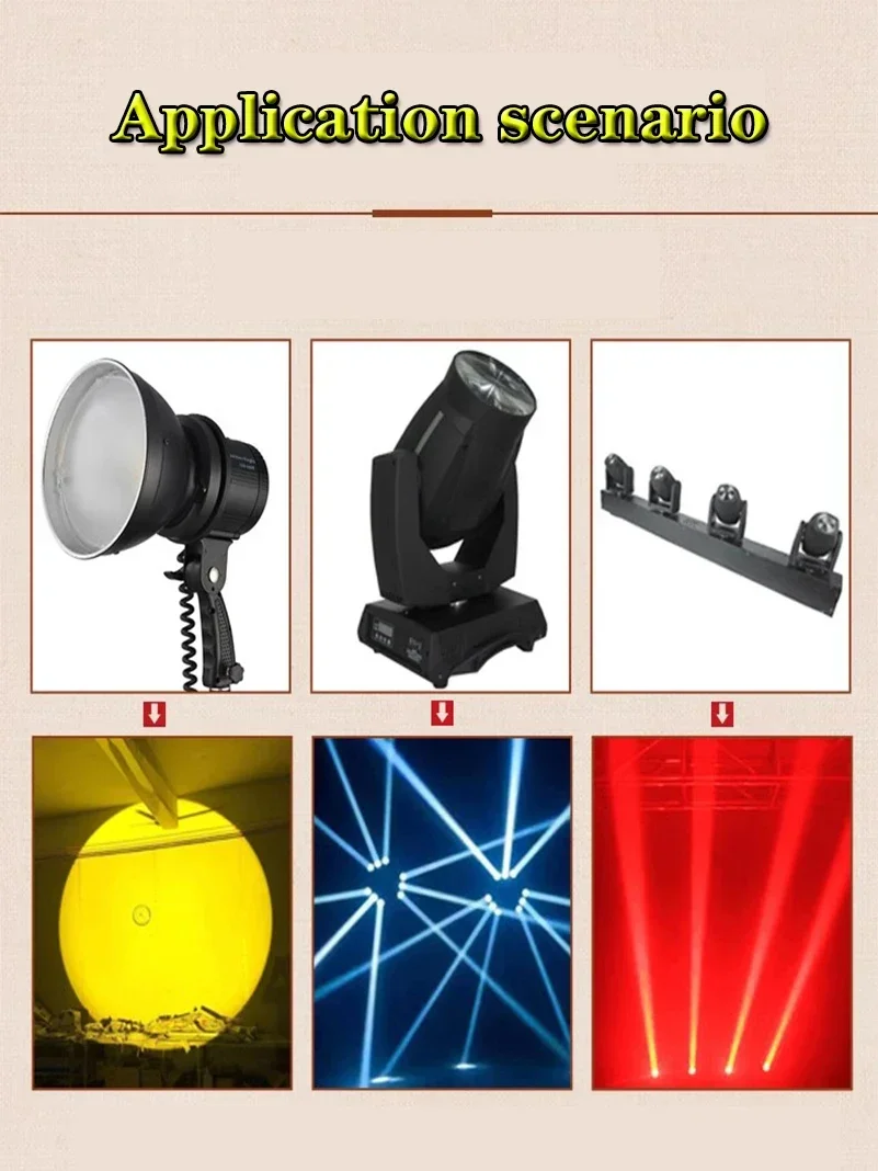 Fresnel Frosted Lens Led Optical Lens, Eliminates Yellow Light, Improves Camera And Light Condenser Quality