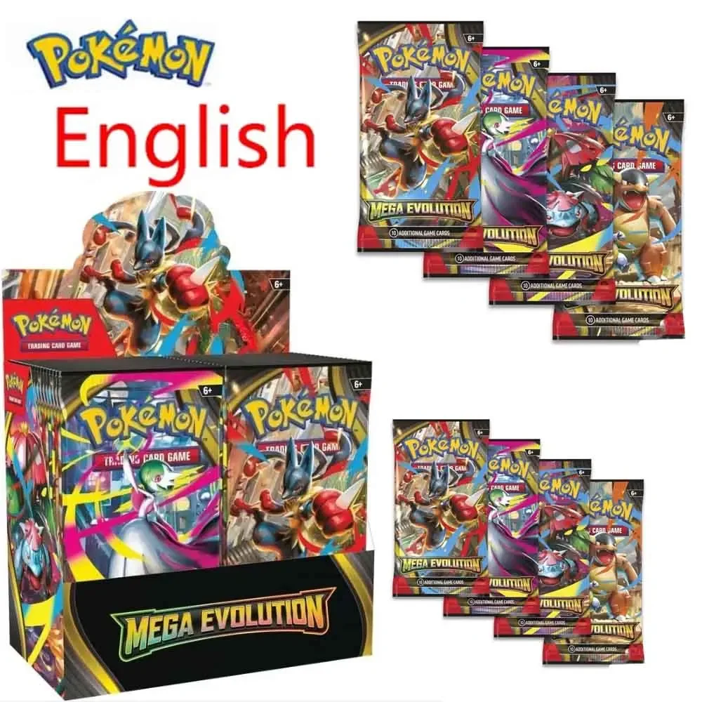 HOT#@#-60-360Pcs Pokémon Card Destined Rivals Prismatic Evolutions Scarlet Violet 151 PALDEAN English Booster Battle Transaction