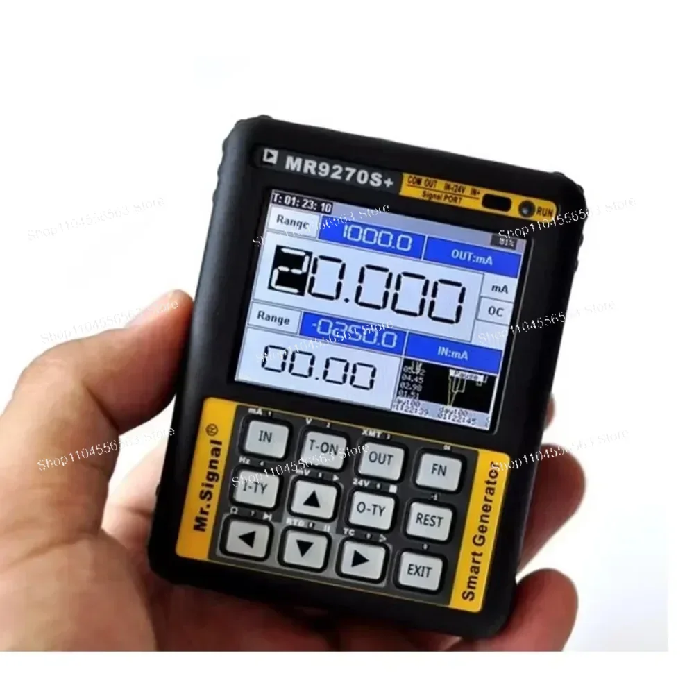 MR9270S+ HART 4-20mA Signal Generator Transmitter Thermal Resistance Thermocouple Paperless Recorder Signal Generator