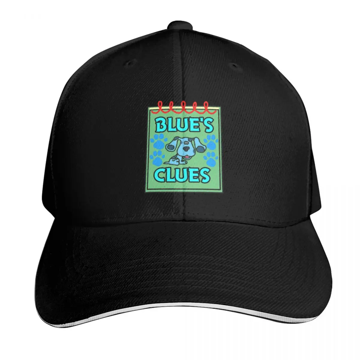 Blue's Clues Handy Dandy Notebook - Blue - Measurements Corrected Baseball Cap Men Women Casual Summer Sport Sun Cap