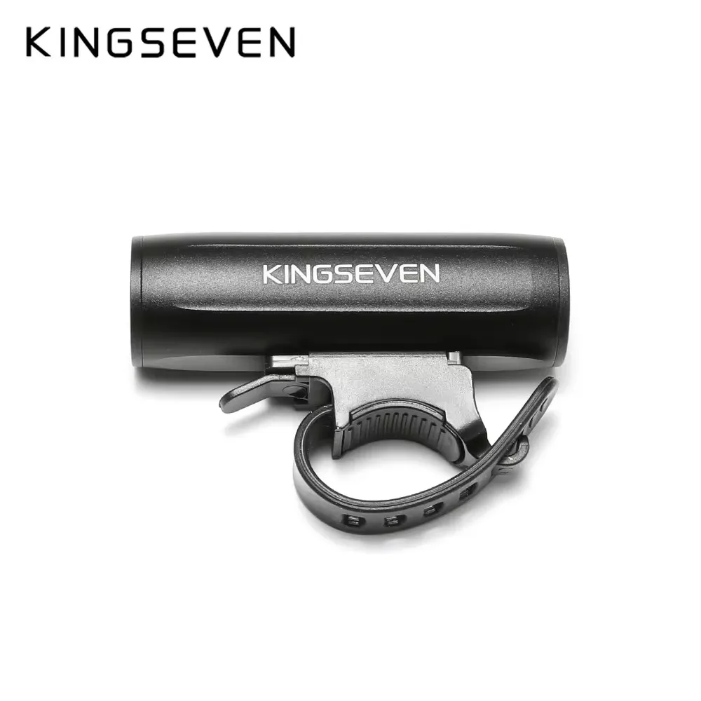 KINGSEVEN 400lm Bike Light Bicycle Front Light USB Rechargeable Cycling HeadLight LED 2000mAh Flashlight Bike for Night Riding