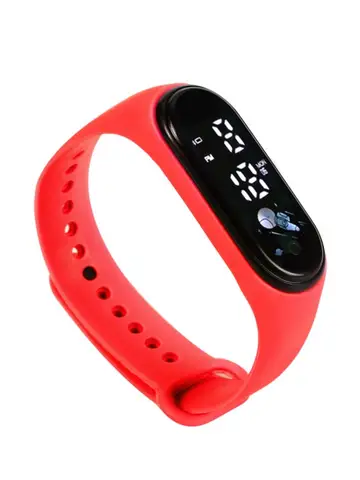 Kawaii Smart Watch For Kids Fashion Outdoor Waterproof Sports Kids' Watches Boy Girls Digital Watches Silicone montre enfant
