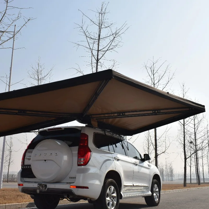 Car Side 270 Degree Awning Outdoor Camping Sunshade Waterproof 4x4 off Road Car Roof Awning for Cars