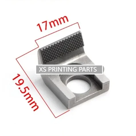 

4 Pcs Good Quality 274-3215-S05 Komori Gripper Pad Offset Printing Machine Parts Size 19.5x17mm