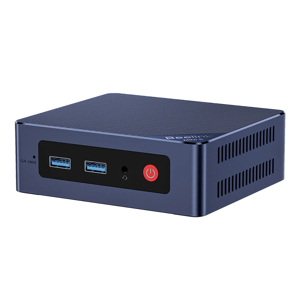 Business Mini Desktop PC Dual HD MI RJ45 WOL Auto Power on Mini S12 Pro Portable Mini Computer