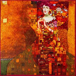 53cm Best Selling 100% Pure Silk Scarf Women Bandana Female Hair Scarf Top Natural Silk Pocket Square Men's Neckerchief Headband