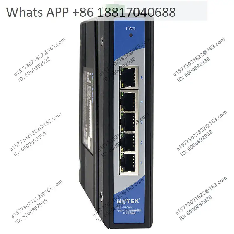 UT-6405 industrial grade switch 5-port non-managed Ethernet switch