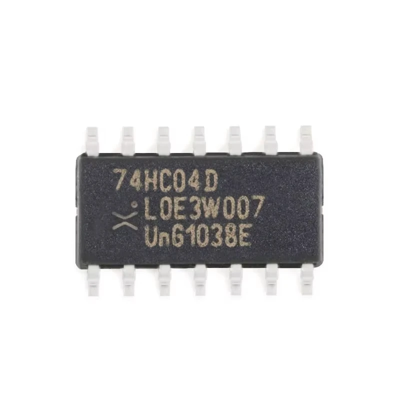 10 pcs Hex Inverter Logic IC 74HC04D SOIC-14 14pin 2V-6V CMOS chip for digital circuit and electronic DIY