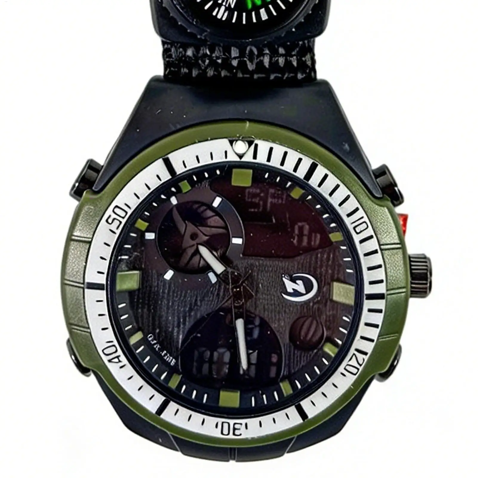 

Светящиеся спортивные карманные часы с водонепроницаемым компасом и карабином, светящиеся в темноте, для альпинизма, медсестер, походов