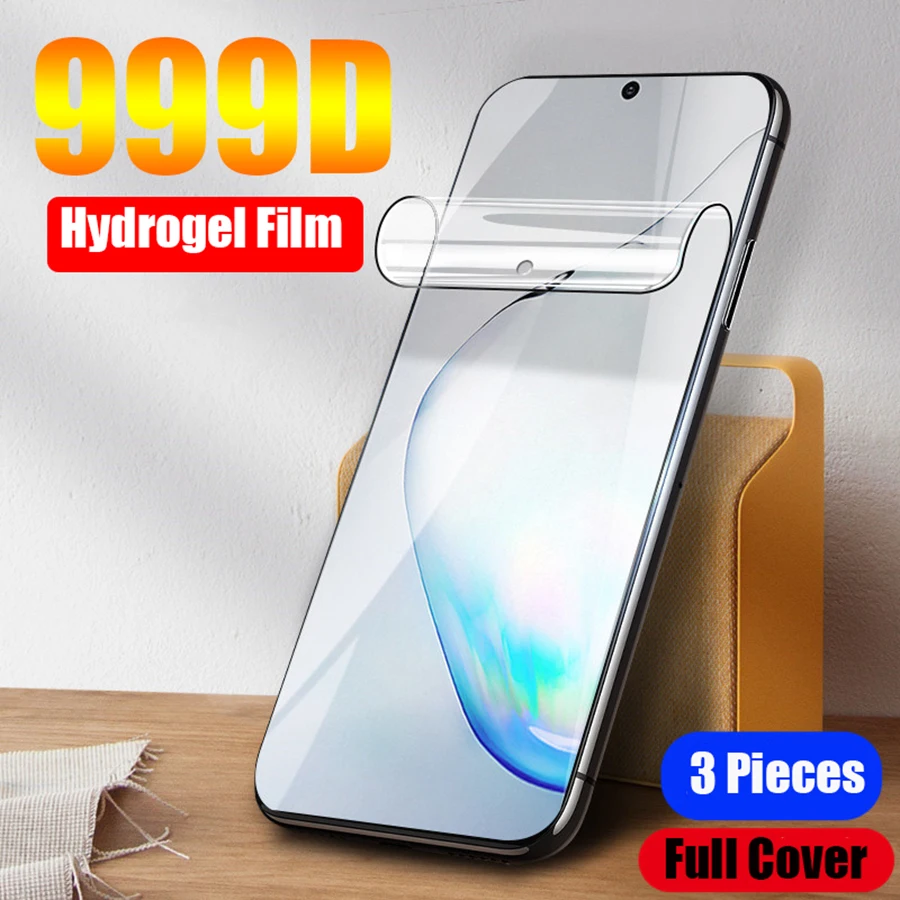 

21D Front Back Hydrogel Film For Samsung Galaxy S22 Ultra S21 Plus S21 S20 FE TPU Screen Protector on Galaxy A71 A51 A52s A72 5G