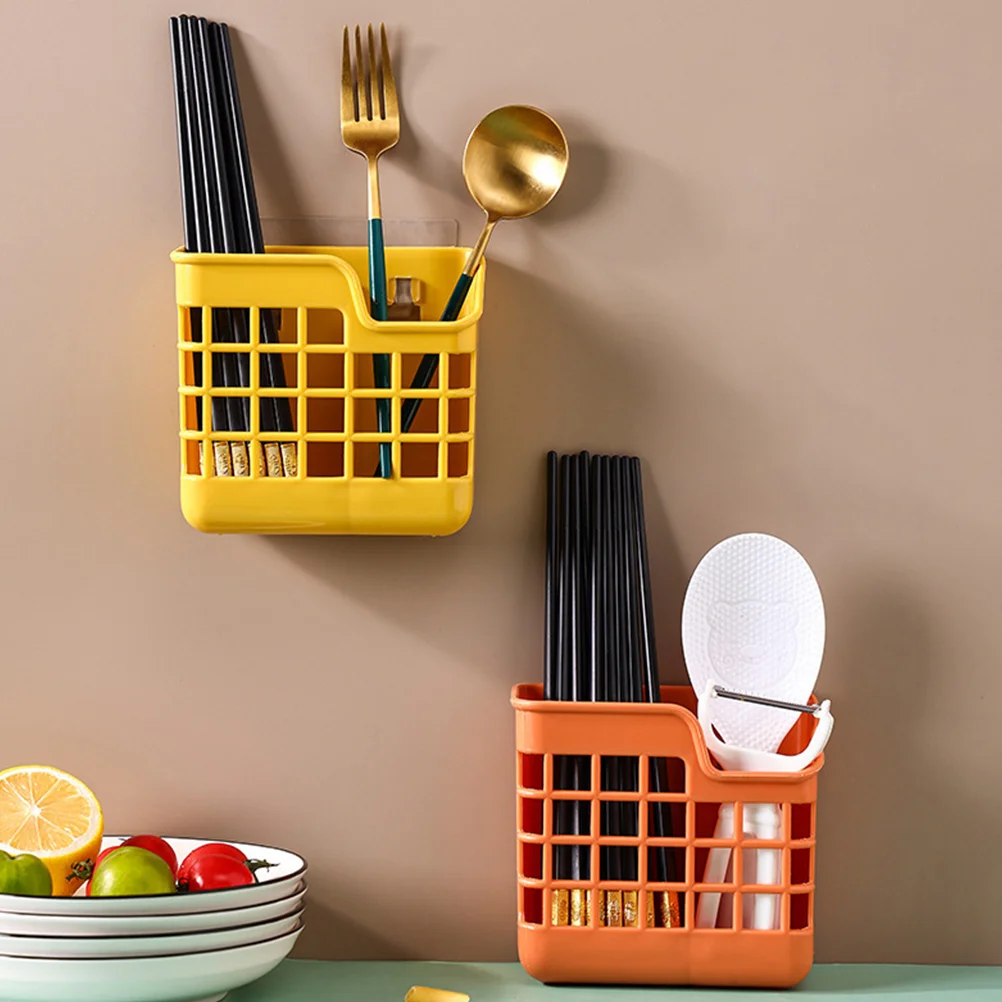 

Board Kitchen Chopsticks Box Storage Holder Bracket Pantry Pp Spoons and Forks Container