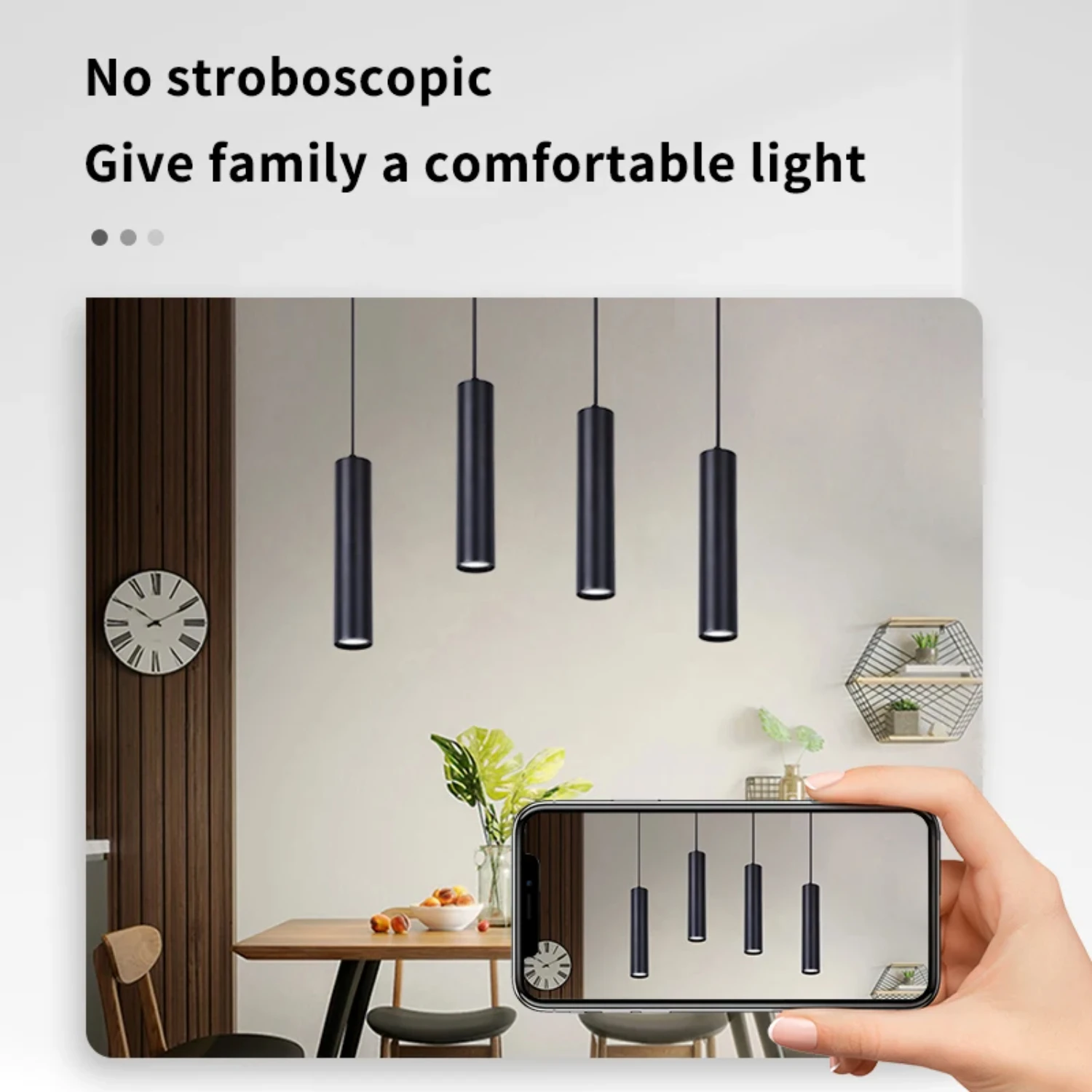 Plafonnier LED Suspendu au Design Nordique Moderne et Élégant, Luminaire Décoratif de Plafond, Idéal pour une Cuisine, Nouveau Produit