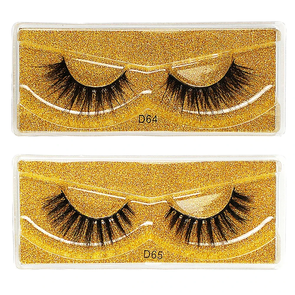 20 Pairs Lashes Bulk Wholesale Natural Fluffy Wispy False Eyelashes Pack Makeup Soft Thick Fake Eyelash 3d Mink Lashes Bulk