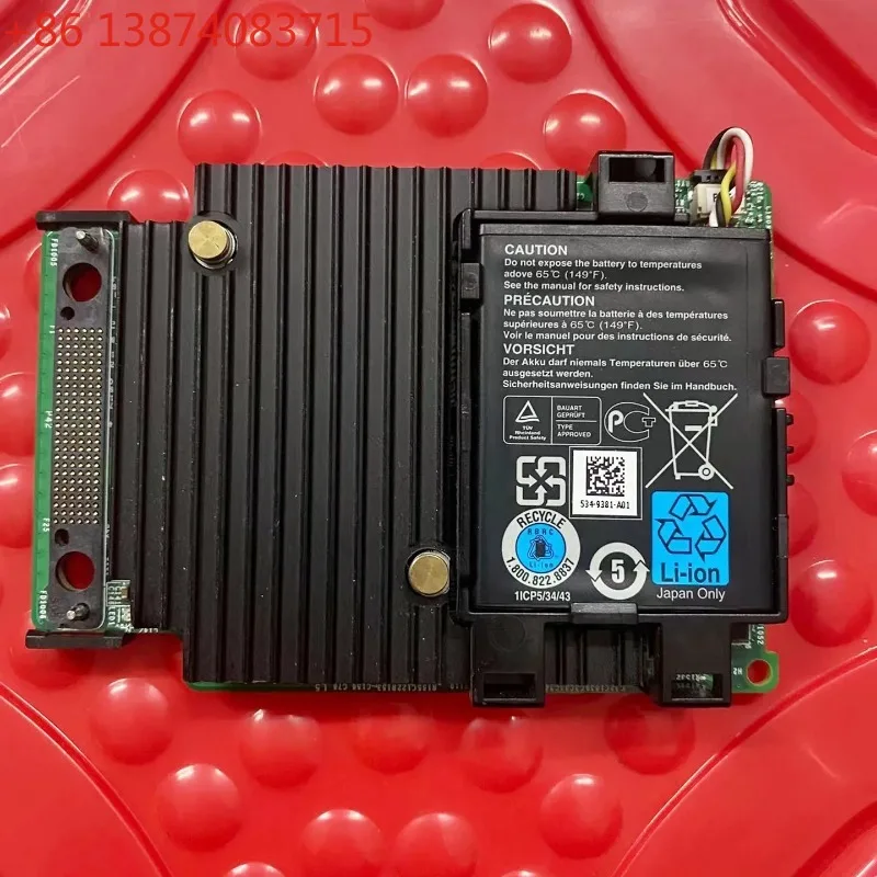 Original H730 Perc 0WMVFG WMVFG 1GB Cache with Battery for DELL FC630 M630 M830 RAID Controller 12G SAS Array Card