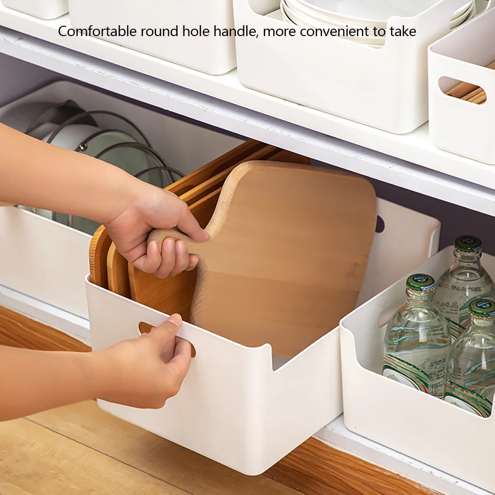 New Kitchen Organizer Under Sink Drawer Storage Box Cabinet Desktop Snack Makeup Storage Box Spice Organizer Kitchen Accessories