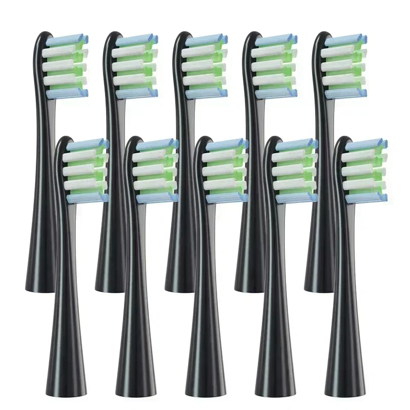 10PCS Replacement Brush Heads for Oclean X/ X PRO/ Z1/ F1/ One/ Air 2 /SE Sonic Electric Toothbrush DuPont Soft Bristle Nozzles