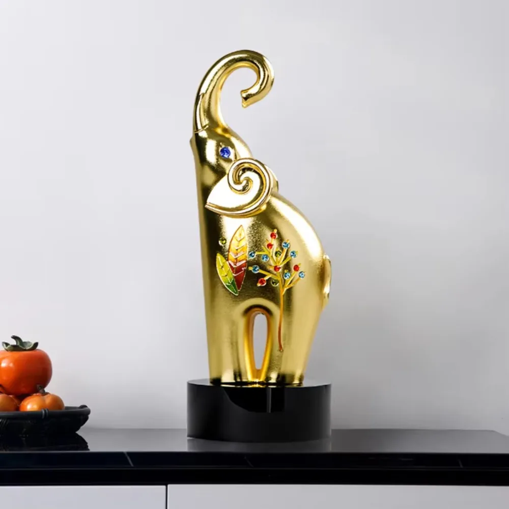 13.5X10x21.8 cm Modern house decoration Upscale luxury design Modern geometric technology Simple and beautiful decoration