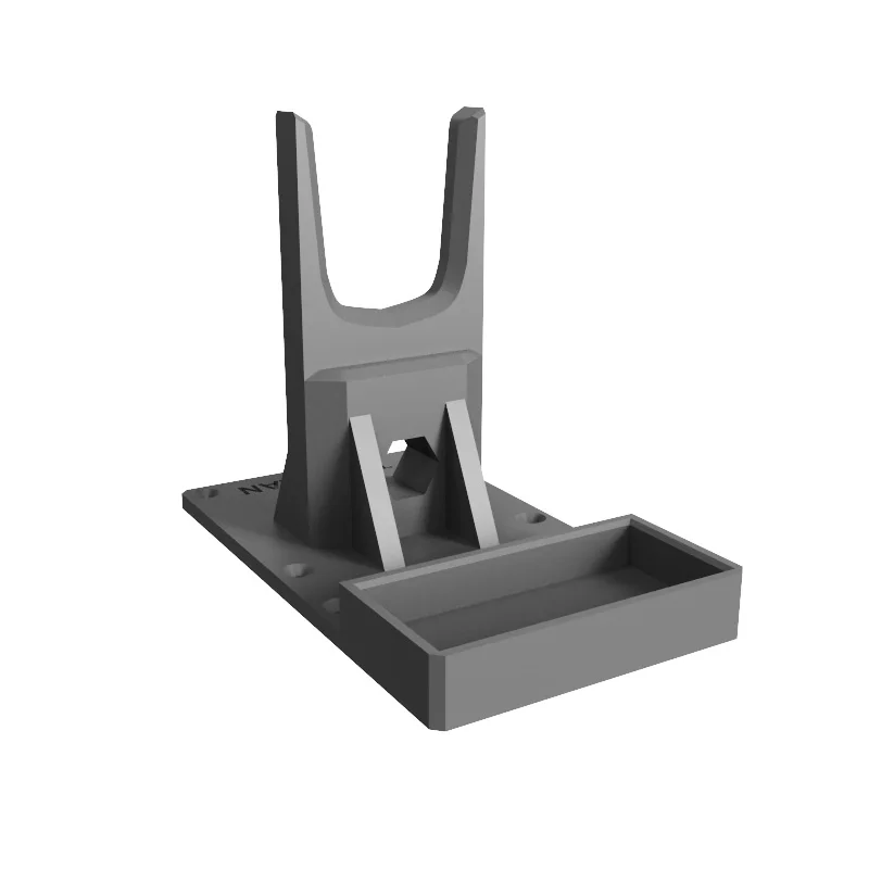 Plastic Hot Melt Glue Gun Base Stand Organizer DIY Craft Storage Holder Rack for Home Tools Accessories