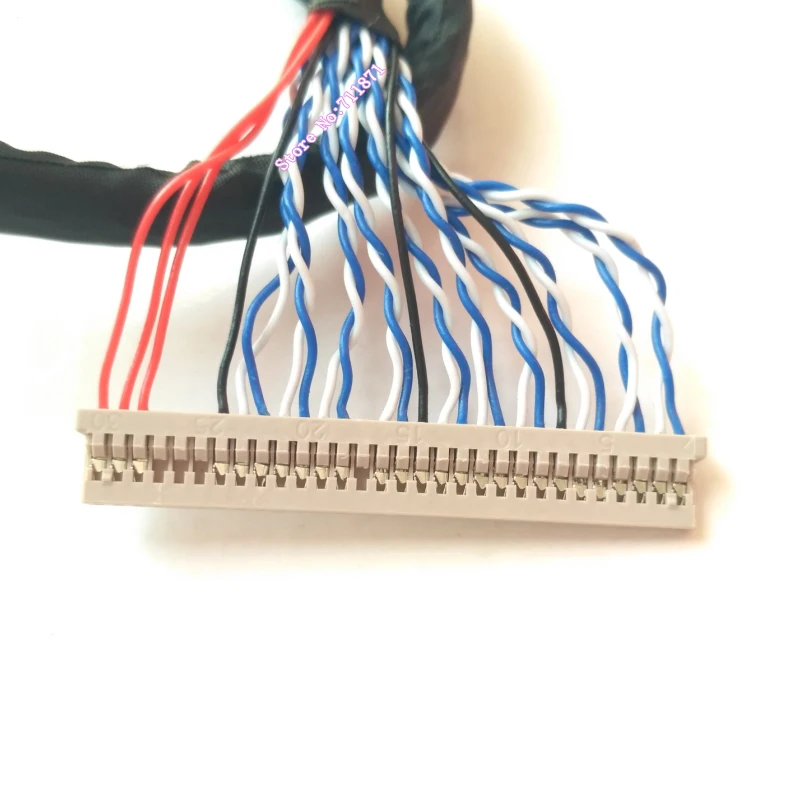30Pin G156HTN02.0 LCD-Bildschirmkabel Linie 1,25 Pitch 30P DF14-30S-1.25C G156HTN02 LCD-Bildschirm Linie 30 Pin DF14 30S Bildschirm Drahtkabel
