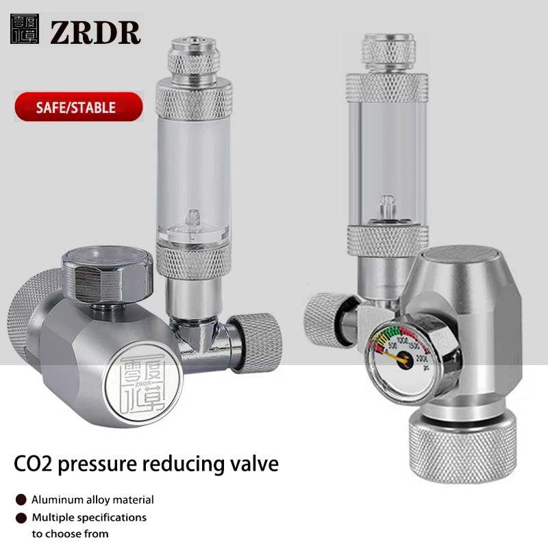 

Aquarium DIY CO2 pressure reducing valve High pressure cylinder co2 output control tank co2 regulator pressure reducing valve