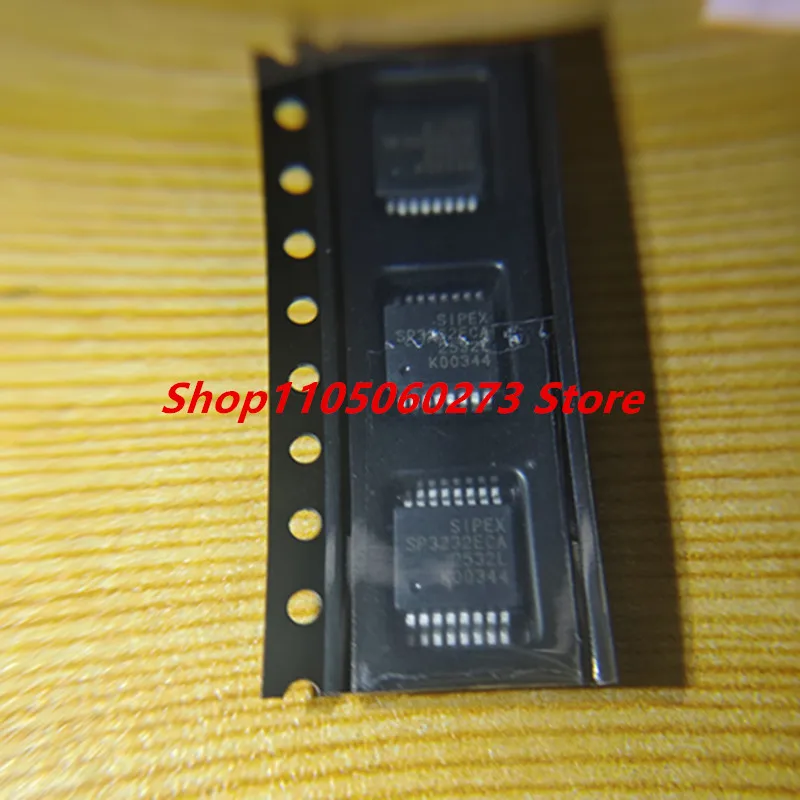 5PCS Original sp3232eca/sp3232eea/sp3232ebca/sp3232ebea-l/tr patch SSOP-16 RS232 transceiver chip.