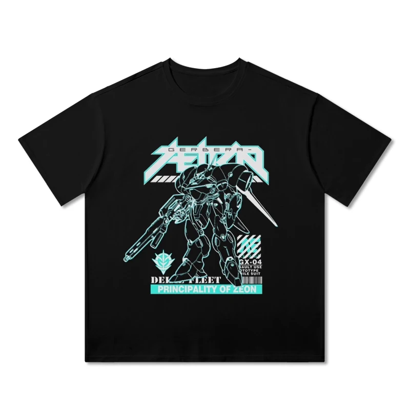 Anime Pain Suit Mobile Suit Gundam 0083 T Shirt Ragazzo Abbigliamento Bambini Ragazzi T Shirt Bambini Estate T-shirt Casual Street Tops Tee