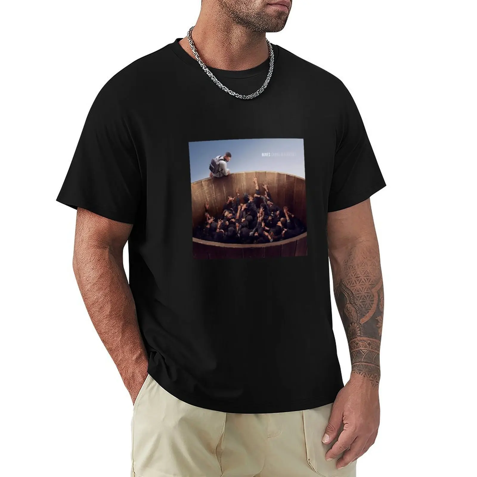 Nines: Crabs in a Bucket Official Tee T-Shirt Plus Size Summer Casual T-Shirt