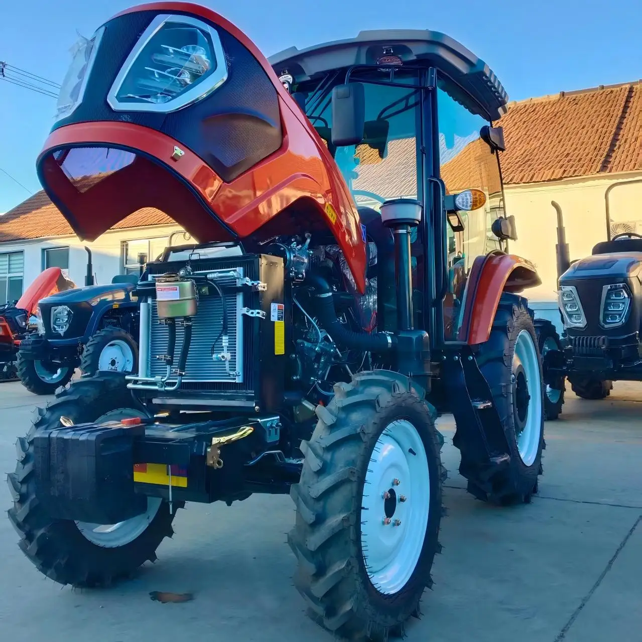 4X4 90Hp Farming Agriculture 4 Stroke Lawn Mower Tractor for Sale With CE