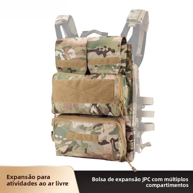 outdoor-military-fan-jpc-tactical-vest-large-capacity-expansion-accessory-bag-multi-functional-1000d-double-shoulder-bag