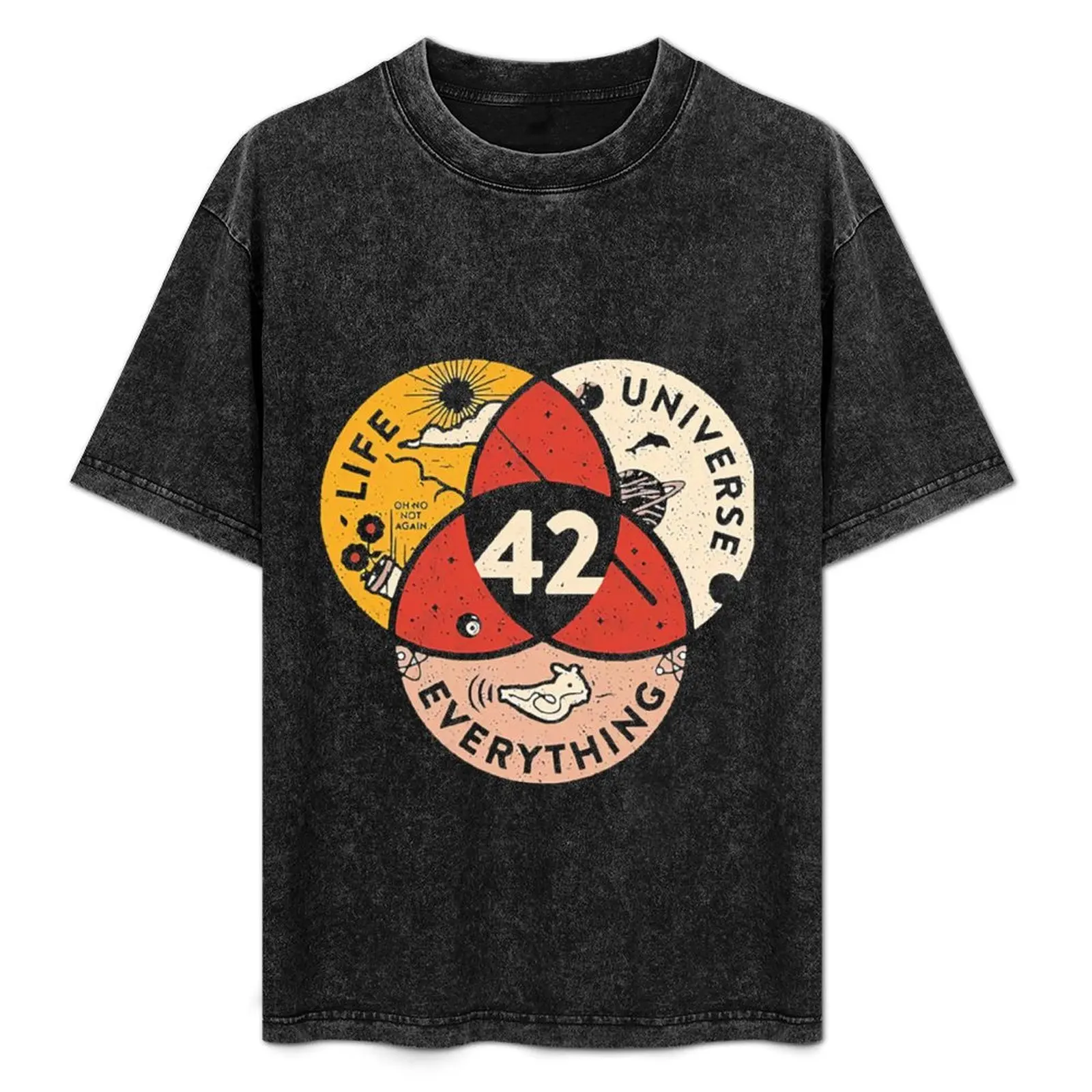 

42 The Answer To Life The Universe And Everything T-Shirt Sun Block Outdoor T-Shirt