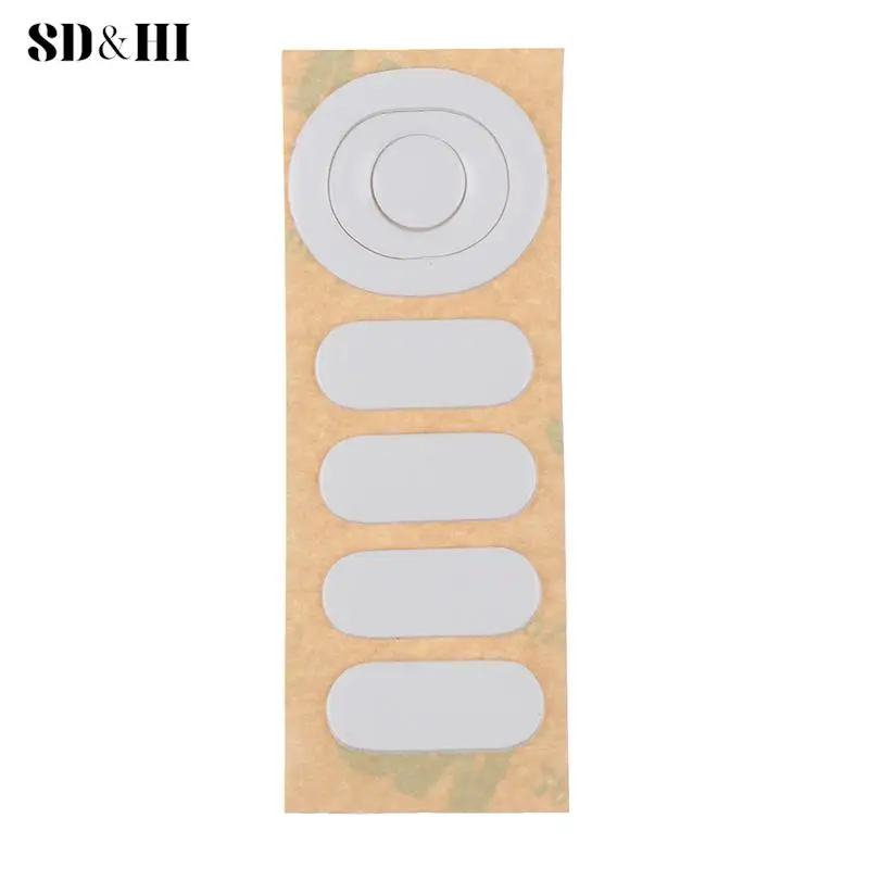 

Mouse Feet Mouse Skates For G304 G305 Mouse White Mouse Glides Curve Edge Replacement Mouse foot Glide feet Sticker