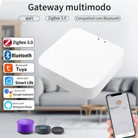 Tuya Smart Multi-Mode Gateway ZigBee WiFi Bluetooth Hub Wireless Smart Life APP Remote Control Works with Alexa Google Home