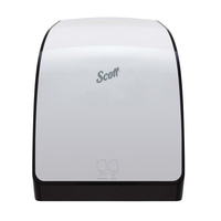 Scott Smart Sensor Touchless Automatic Paper Towel Dispenser Wall Mounted with One Carton Power Towel