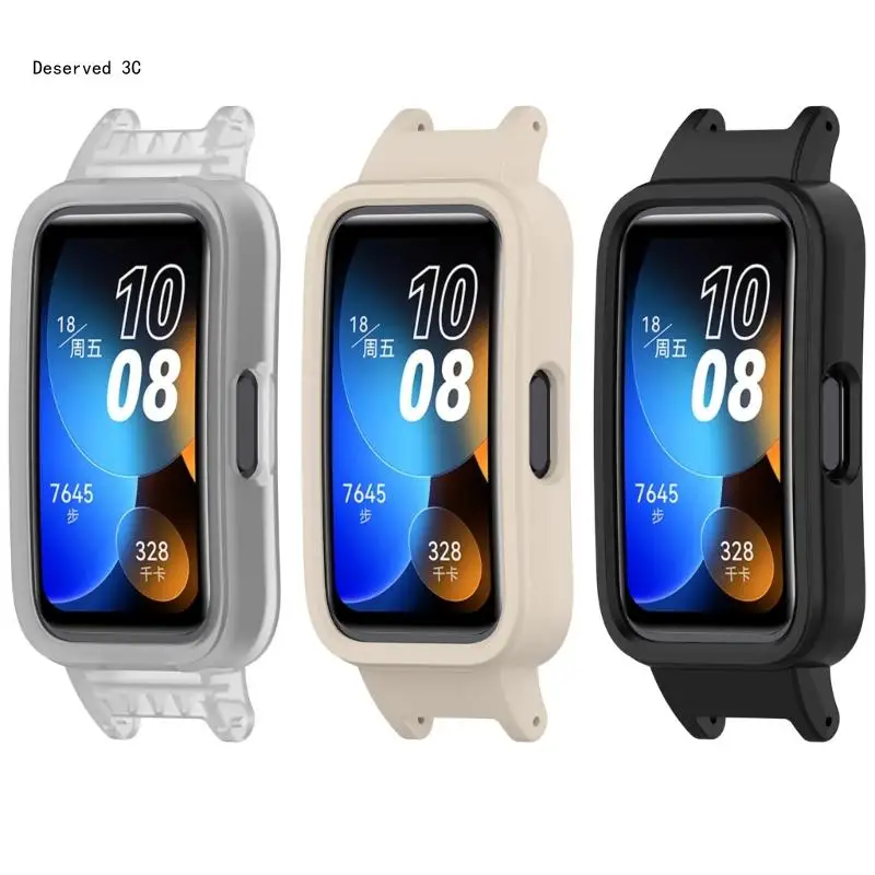 Light Weight Stylish Protective Full Wrap Case Guard Against Scratches Shock Absorbing Easy Access Suitable for HUAWEI Band 9/8