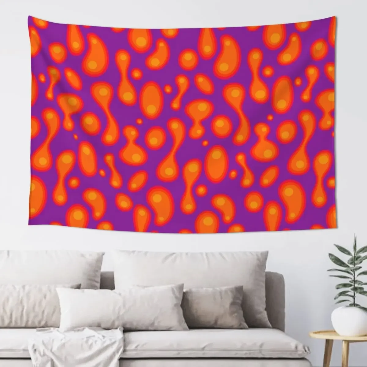 

Purple lava lamp Tapestry House Decorations Kawaii Room Decor Carpet Wall Art Mural Tapestry