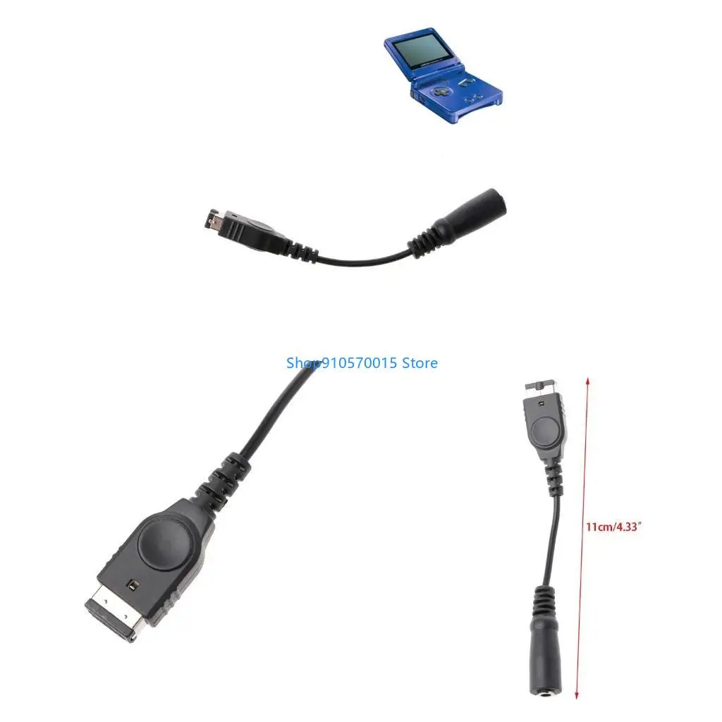 B95C Replacement 3.5mm Headset Adapter Adaptor Cord Headphone Line Cable for Advance for GBA Cable