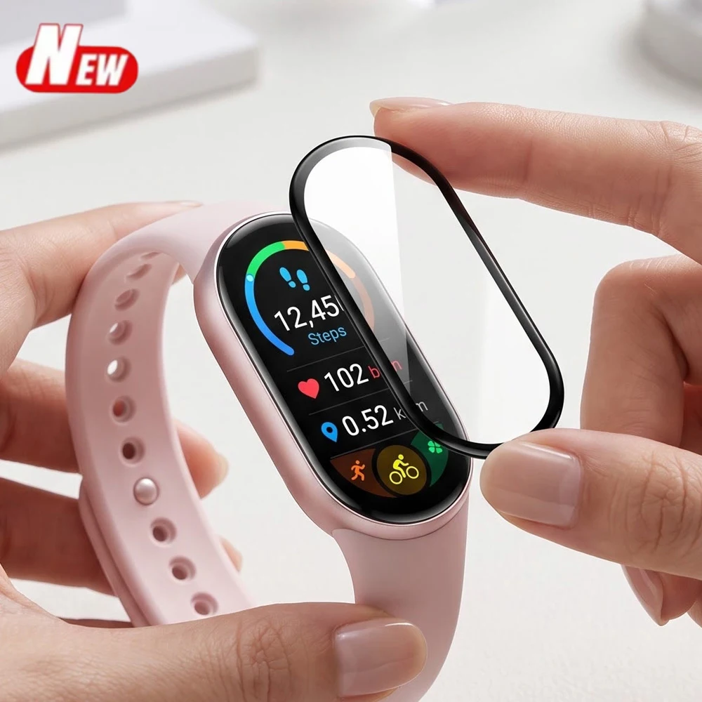 1-10PCS Screen Protector for Xiaomi Band 11 3D Hot  Bending Composite  Film for Xiaomi Smart  Band 11 Protector  Accessories