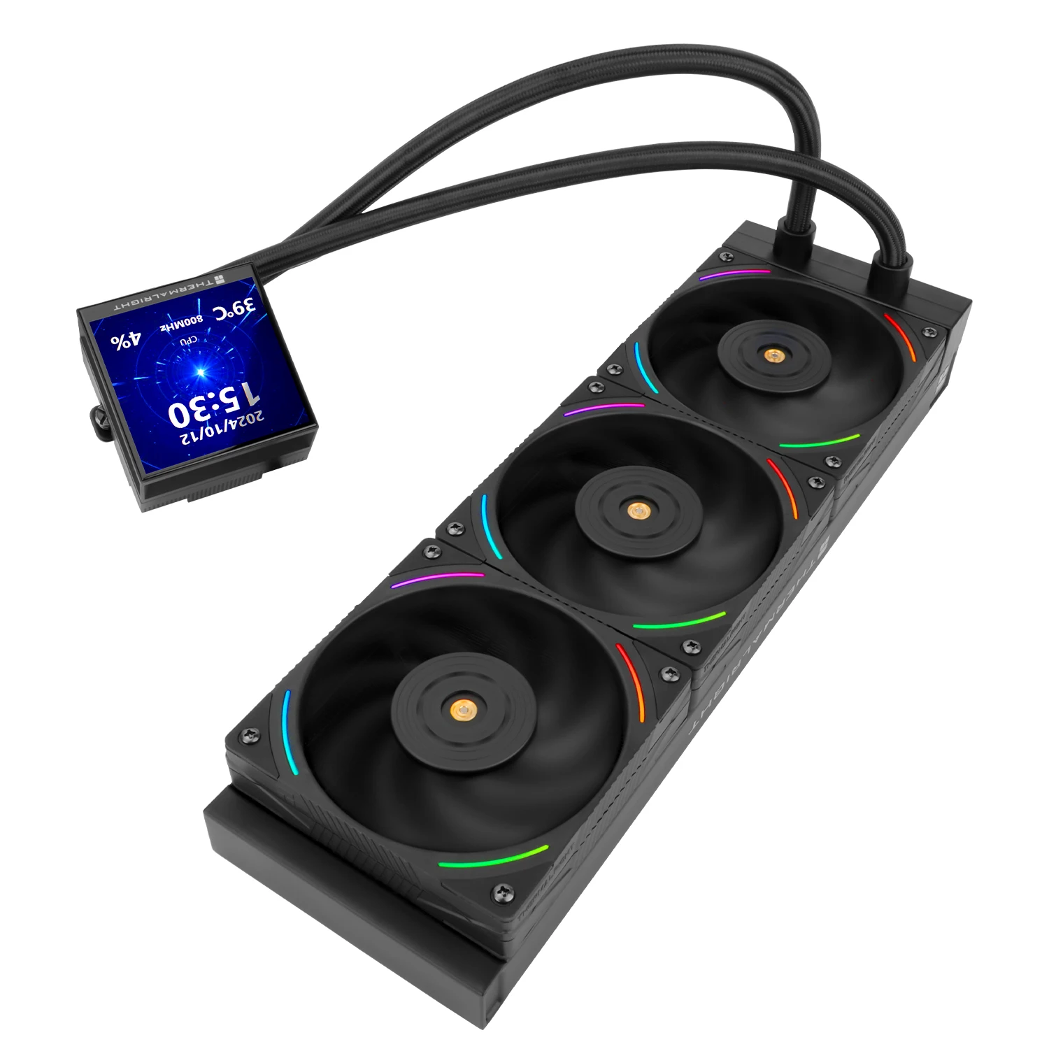 ARGB with IPS Screen High Heat Dissipation All Platform Compatible Cpu Cooler