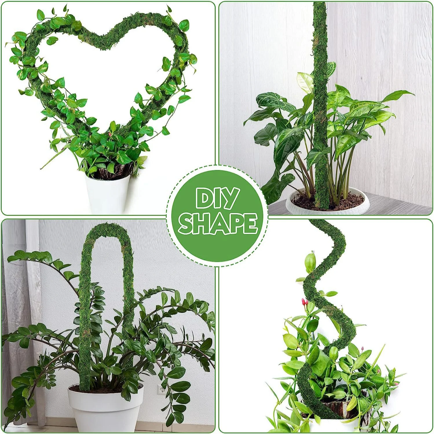 1pc Bendable Moss Pole for Plants Monstera Moss Poles for Climbing Plants  Plant Stakes for Indoor, Monstera Plant Support