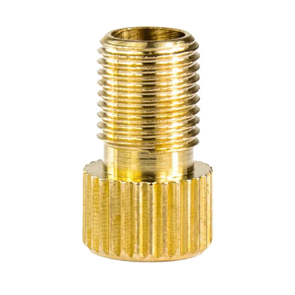 2/5/10PCS Valve Adapters Presta to Schrader for MTB Motorbike Big Wheel Bikes Golden Inflation Accessories image 5