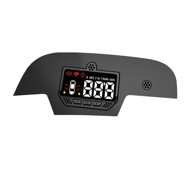 Per Smart Fortwo Forfour 453 Car HUD Head Up Display parabrezza Speed Projector allarme di sicurezza sistema di avviso di velocità eccessiva