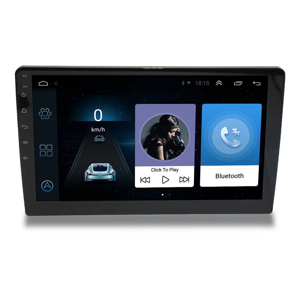 ZM5750 Touch screen 1024*600 Universal Car Radio Portable Dashboard 9inch 10 inch DVD Car Player