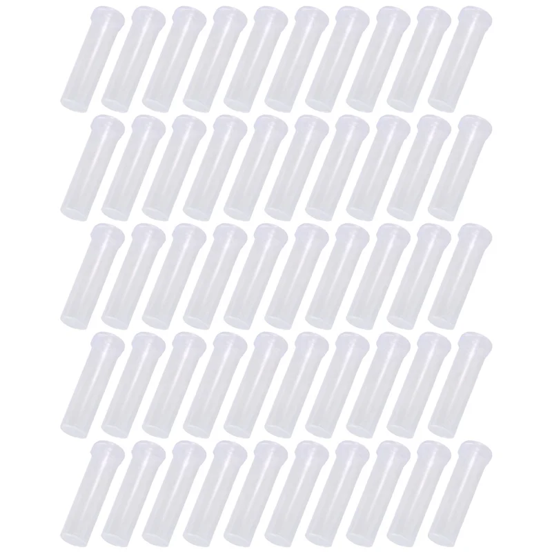 YWDZ-50Pcs أنابيب الأزهار لأنابيب مياه الحليب للأعشاب المائية للزهور أنابيب المياه الزهرية لقطع الحليب أنابيب الأزهار للزهرة