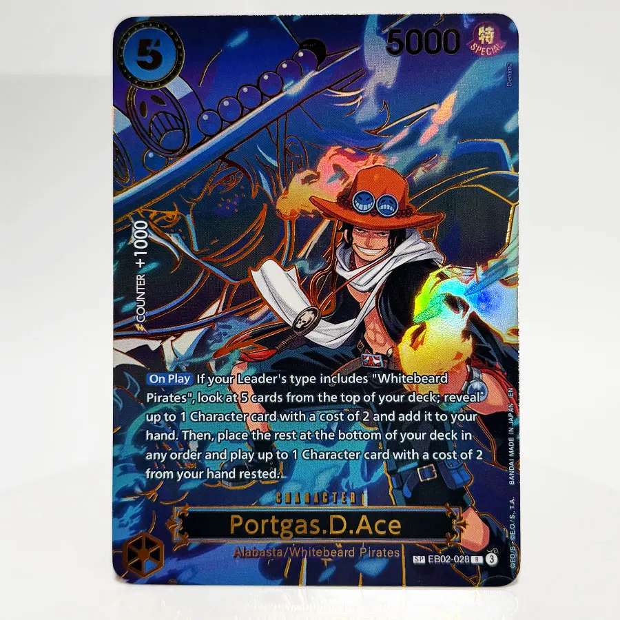 One Piece OPCG Proxy Cards Buggy Hancock Mihawk Crocodile Doflamingo Law Jinbe Moria Kid Killer Perona Sengoku Sugar  Art Foil view 4