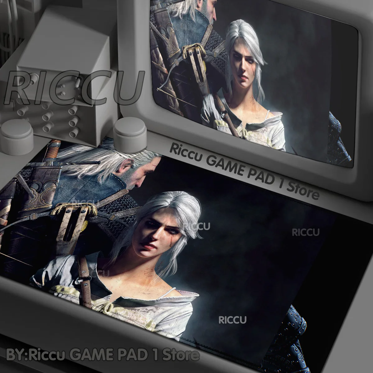 Hot The W-witcher 3 Mouse Pad XXL Game Non-slip Lockedge Thickened Mouse Pad Oversized Gaming Keyboard Notebook Table Mat