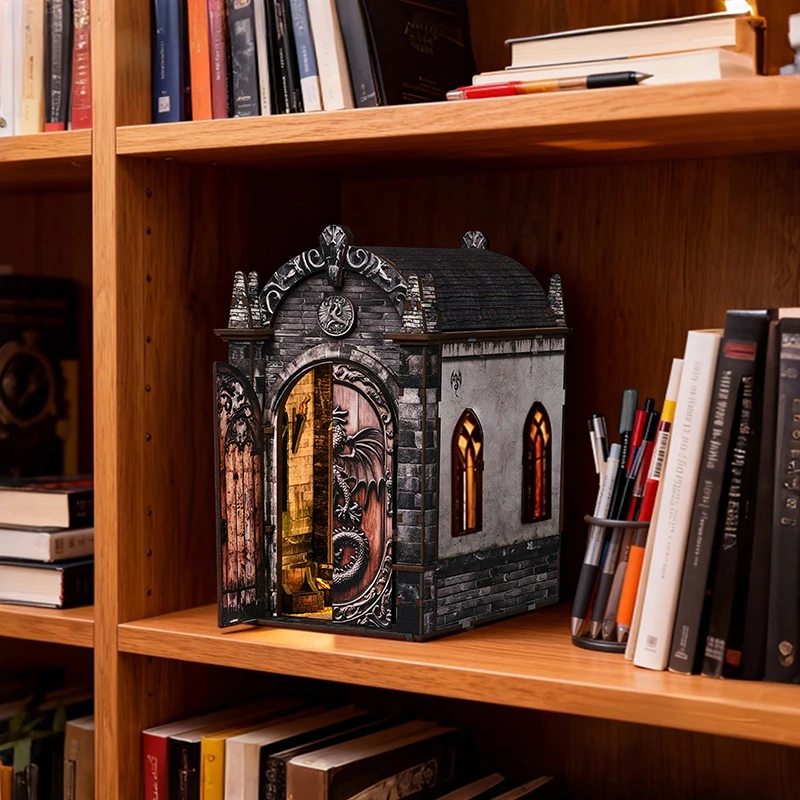 Zestaw DIY Book Nook: Miniatur – Laptop Accessories Light recenzja i cena